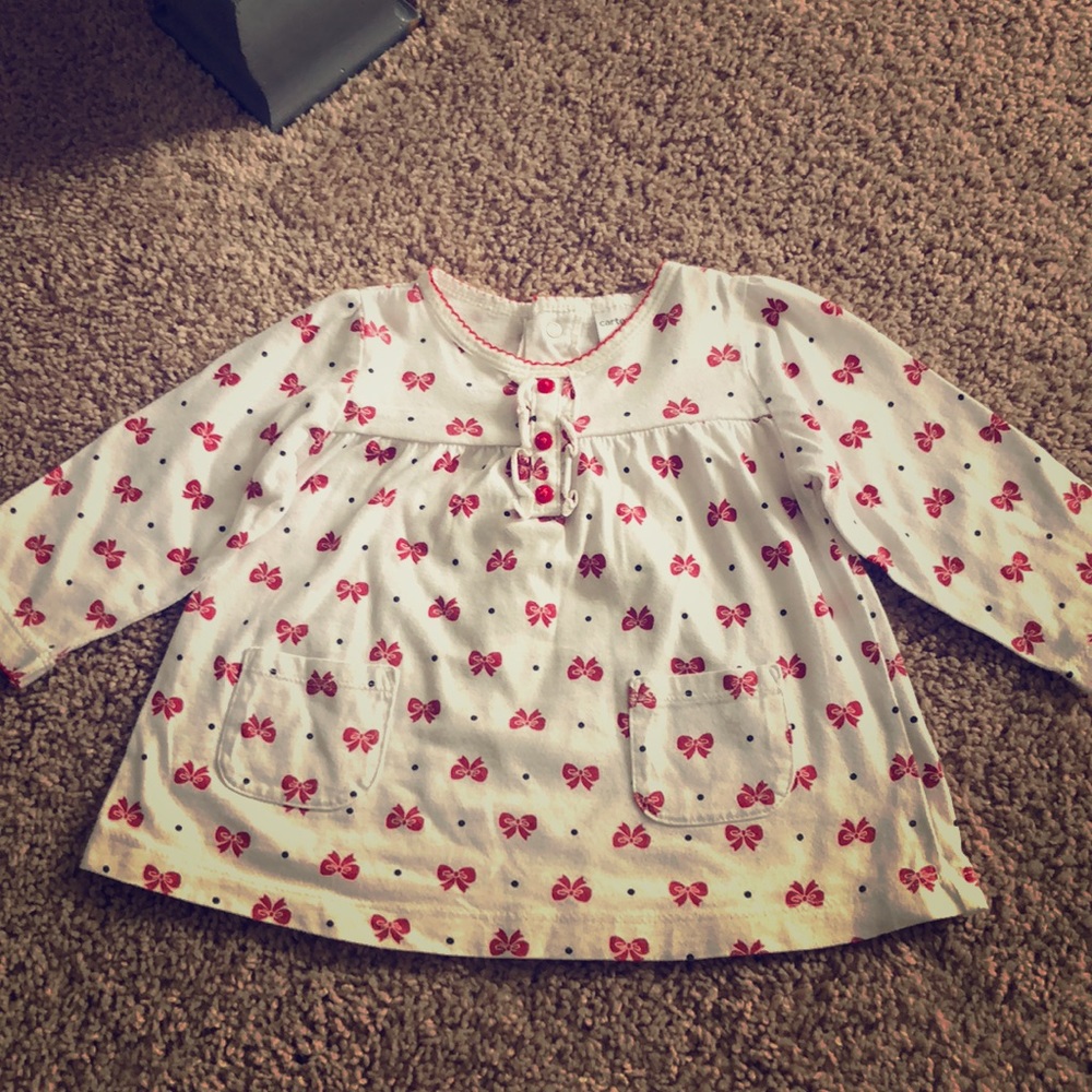 Bow Christmas shirt